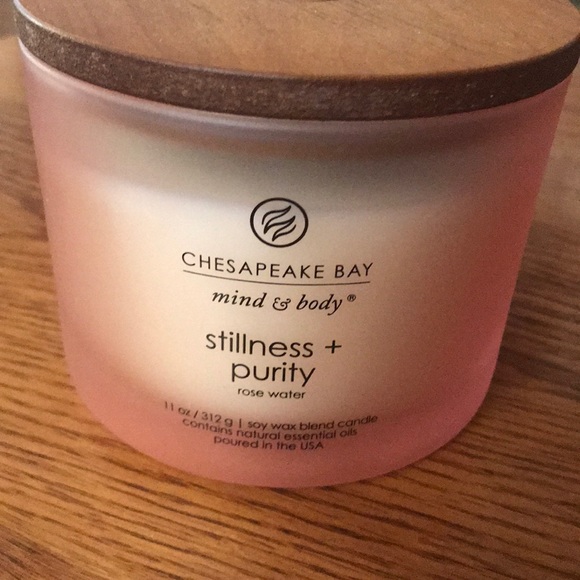 Yankee Candle 3 wick Rose Water candle